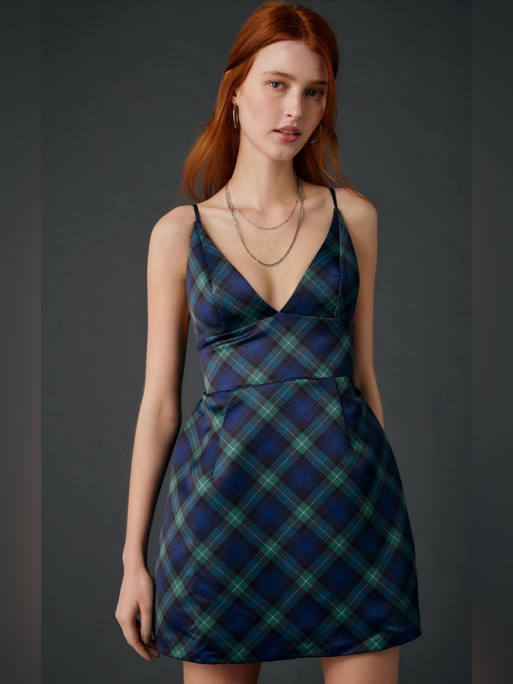 Kimchi Blue Petit Fours Fit-And-Flare
Satin Mini Dress NWT